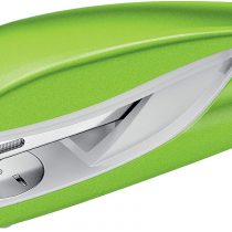 Leitz 55022054 Stapler, 30 Sheet Capacity, Ergonomic Metal Body, Includes Staples, WOW Range, Green