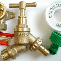 Outside Tap Kit With Back Plate Elbow and Accessories