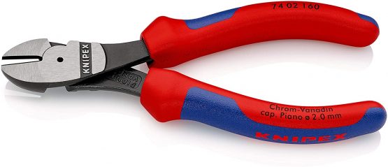 KNIPEX High Leverage Diagonal Cutter (160 mm) 74 02 160 SB (Product on self-service card/in a blister) - Image 2