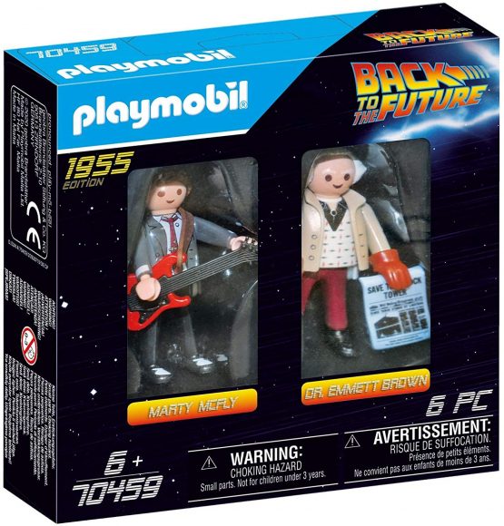 Playmobil 70459 Back to the Future© Marty and Doc, for Children Ages 6+