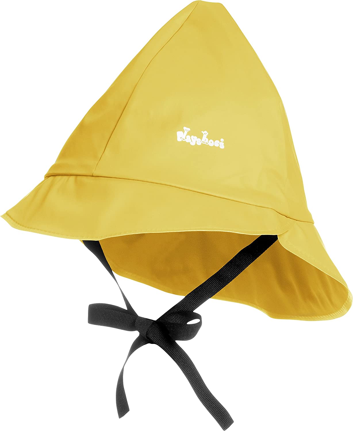 Playshoes Unisex Baby Regenmütze, Baumwollfutter Hat, Yellow, S UK, yellow cotton lining