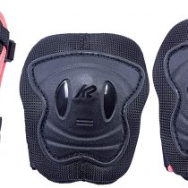 K2 Men's Marlee PRO PAD Set, Black/Orange, S (Knee: A: 27-31cm B: 25-29cm / Elbow: A: 22-25cm B: 20-23cm / Wrist: A: 17-19cm B: 14-16cm)
