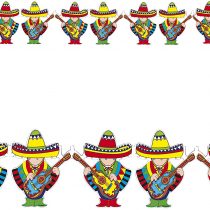 Mariachi Garlands - 3M Accessory for Tropical Hawiian Fancy Dress