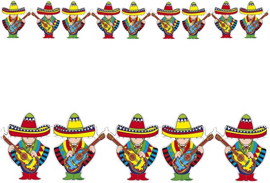 Mariachi Garlands - 3M Accessory for Tropical Hawiian Fancy Dress