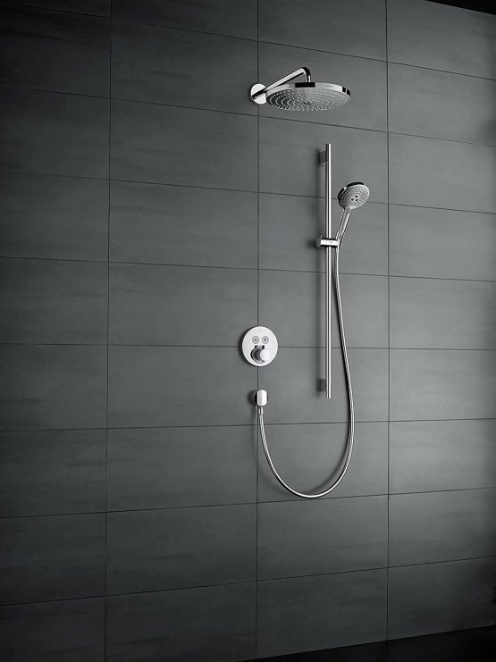 hansgrohe ShowerSelect S mixer for 2 outlets, chrome 15748000 - Image 3