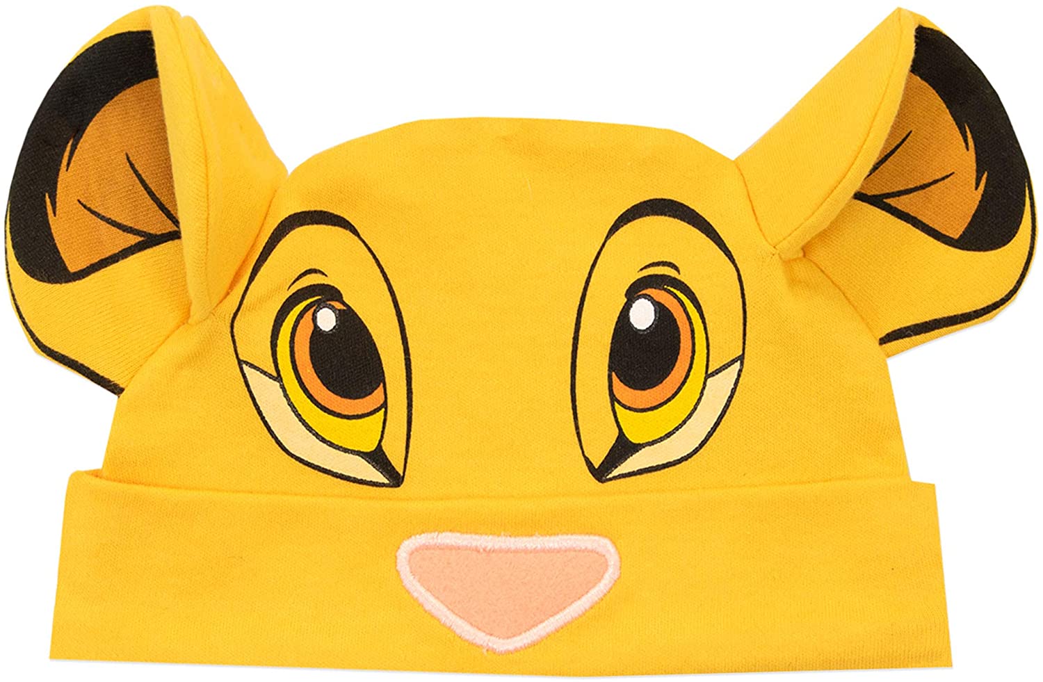 Disney Baby Boys Lion King Sleepsuit and Hat Set Simba Yellow 6-9 Months - Image 3