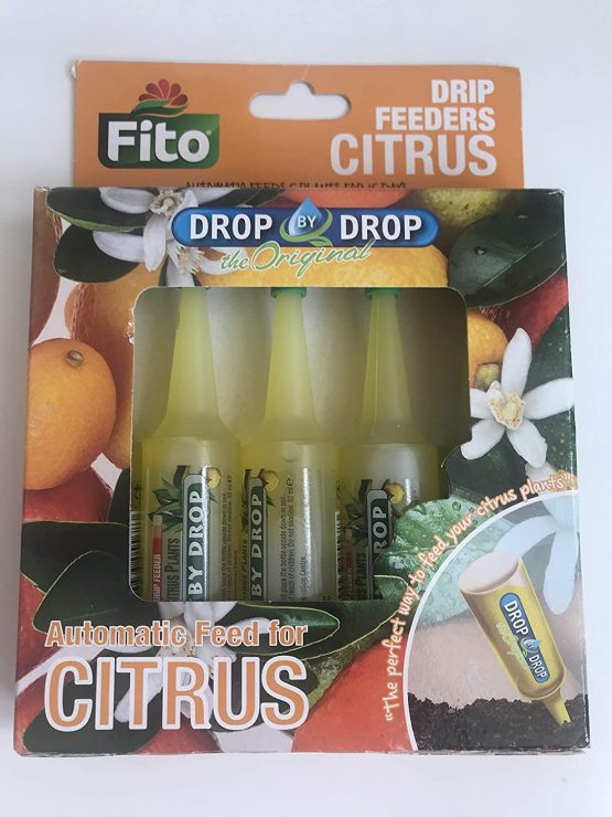 FITO 2044394 Citrus Plant Drip Feeder, 160 ml (5x32ml), Yellow, 13.5x2.8x18.5 cm - Image 2