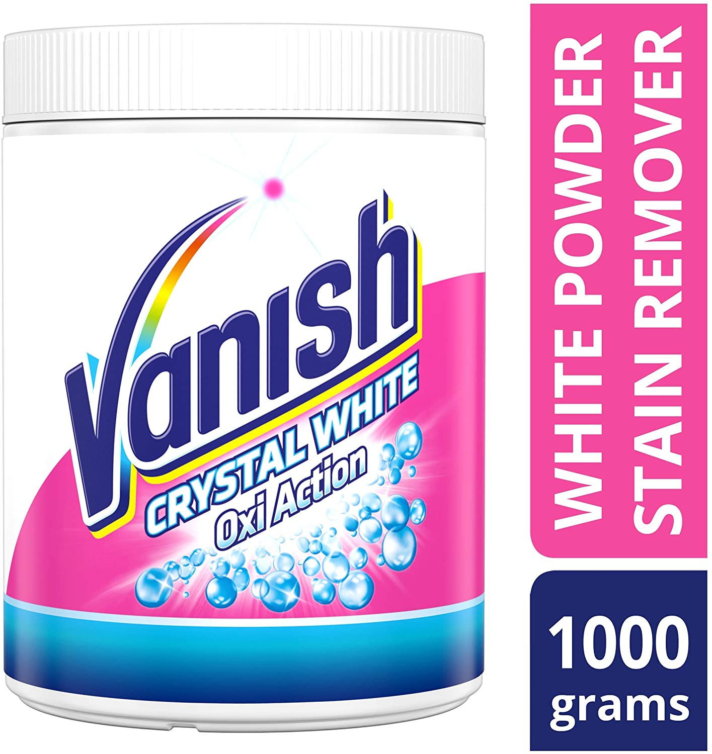 Vanish Oxi Action Whitener and Stain Remover Powder for Whites 1kg, Pack of 1, White Clothes, 1 kg (Pack of 1) - Image 3