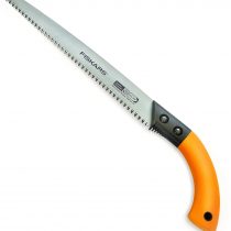 Fiskars Fixed Blade Saw SW84, Fixed Blade, Plastic Storage Sheath Included, Blade Length: 33 cm, Stainless Steel Blade, Black/Orange, 1001620