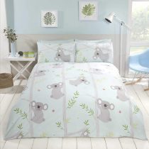 Rapport Home Rapport Fun Koala, Duvet Set, Polyester, Multi, Size: Single-135cm x 200cm