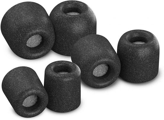 Comply Tx-400 Isolation Plus Black Earbud Tips - Assorted x3