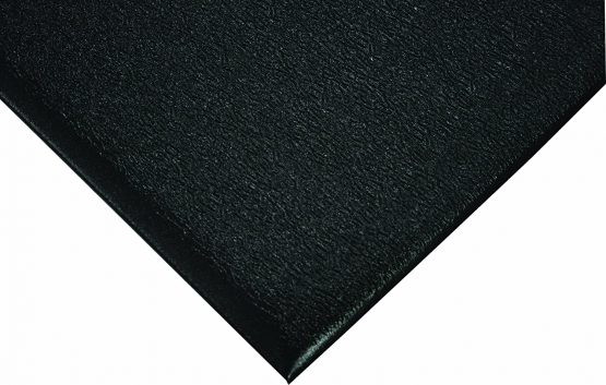 Wearwell 427.38x3x5BK SoftStep Anti-Fatigue Mat, Light Duty, 91 cm x 152 cm, Black