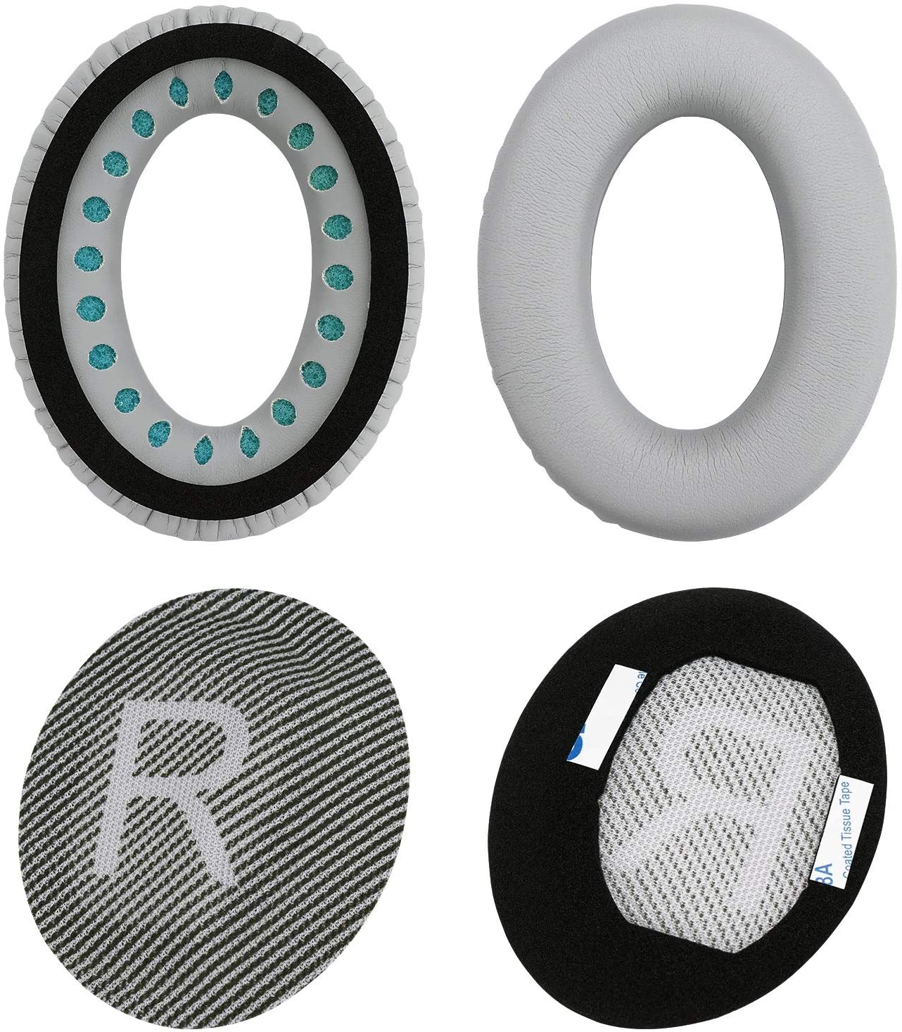 YOCOWOCO Ear pads for Bose QC25/QC35 II/QC35/QC15/AE2 AE2i AE2w Headphones Replacement Earpads Cushions for Bose Quietcomfort 35/Quiet Comfort 25/SoundTrue and SoundLink(AroundEar) - Image 2