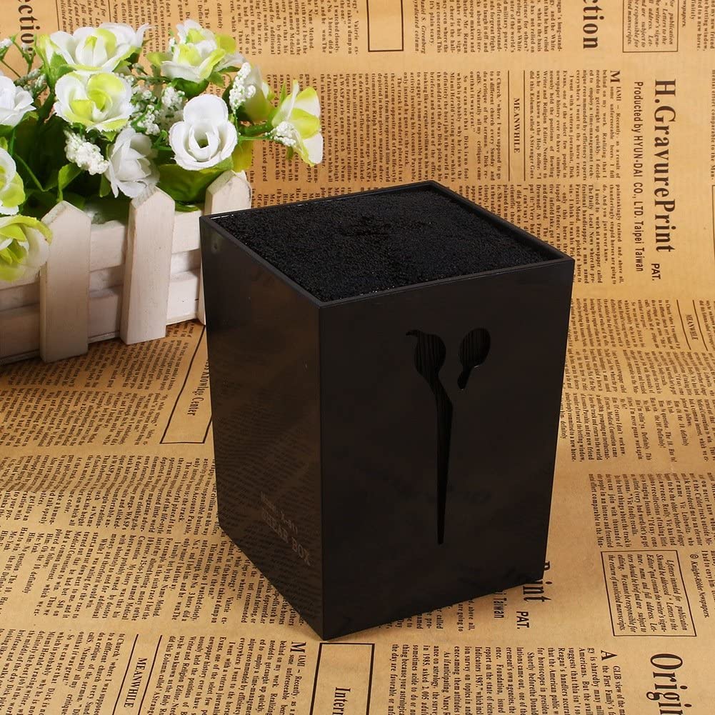 Professional Salon Scissors Holder Hairdressing Barber Combs Clamps Stand Container Scissors Storage Box Stylish Organizers (Color : Black) - Image 4