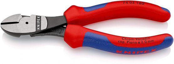 KNIPEX High Leverage Diagonal Cutter (160 mm) 74 02 160 SB (Product on self-service card/in a blister)