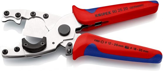 KNIPEX Pipe Cutter for composite pipes and protective tubes (210 mm) 90 25 20 - Image 3