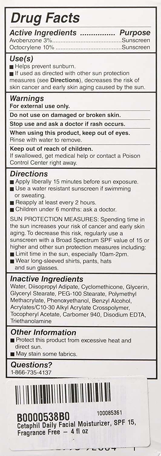 Cetaphil Daily Facial Moisturizer 118 ml, No Color, 118 ml (Pack of 1) - Image 3