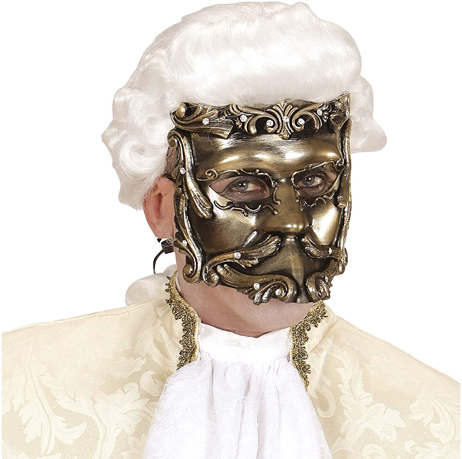 Widmann DELUXE BRONZE BAROQUE CASANOVA MASK - Image 2