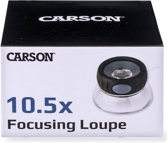 Carson LO-10 11.5x LumiLoupe Plus Focusing Stand Magnifier Loupe - Image 3