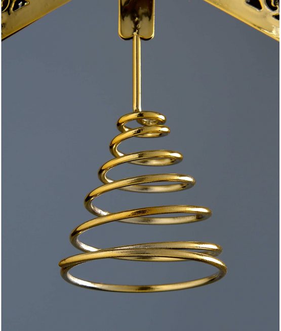 WeRChristmas Star Christmas Tree Top Topper Decoration, 30 cm - Gold - Image 4