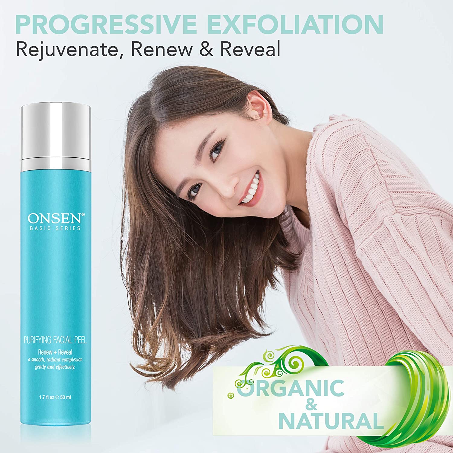 Onsen Secret Exfoliating Peeling Gel, Daily Gentle Face Exfoliator, Dark Spot Remover - Image 2