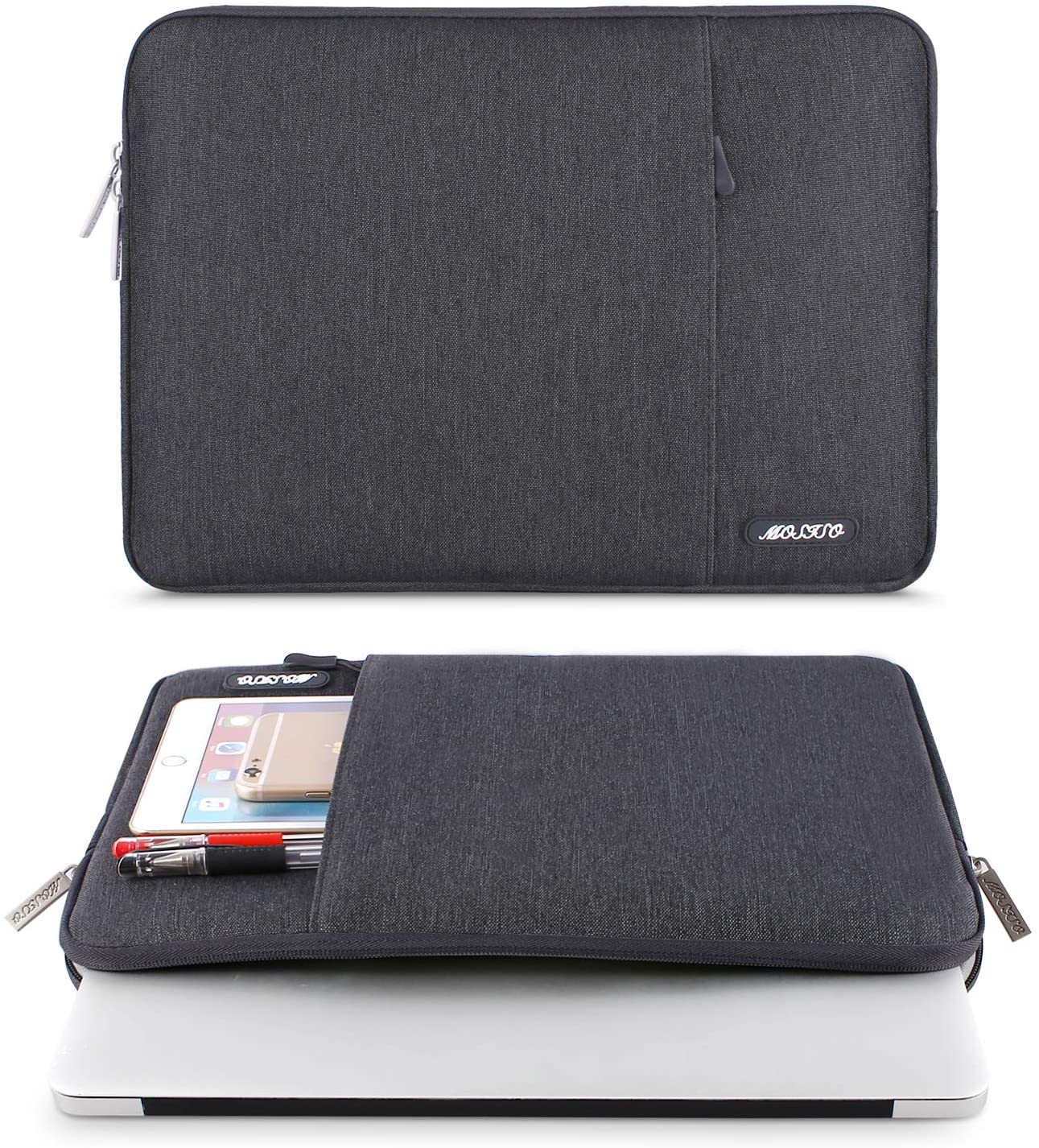 MOSISO Laptop Case 13.3 inch, 13-13.3 inch Laptop Sleeve Compatible with MacBook Air/Pro 13/Pro 14 M5 M4 M3 M2 M1 - Image 2