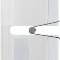 Herlitz 12 Tab Paper Expanding File - Transparent