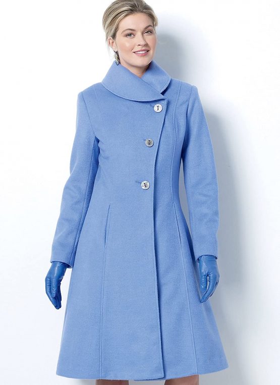 Butterick Patterns 6497 B5, Miss Petite Jacket and Coat,Sizes 8-16, Tissue, Multi-Colour, 17 x 0.5 x 22 cm - Image 2