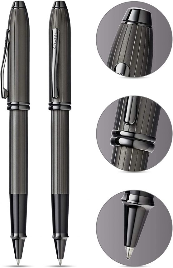 Cross Townsend Rollerball Pen (Limited Edition with Luxury Gift Box) Matt Black - Image 2