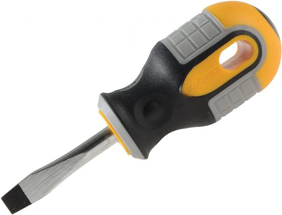 Roughneck ROU22151 Stubby Screwdriver - Slotted flared 6x38mm