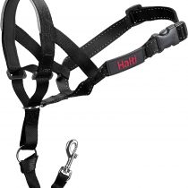 Halti Headcollar, Dog Harness to Stop Pulling on Lead, for Small, Medium and Large Dogs, Black, Size 4