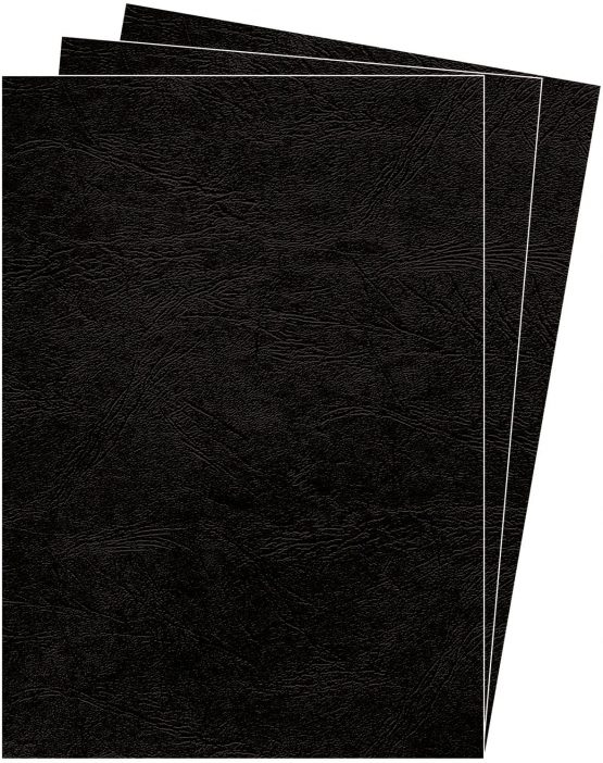 Fellowes - 5374 - Grain Leather Covers Pack of 10 - Image 4