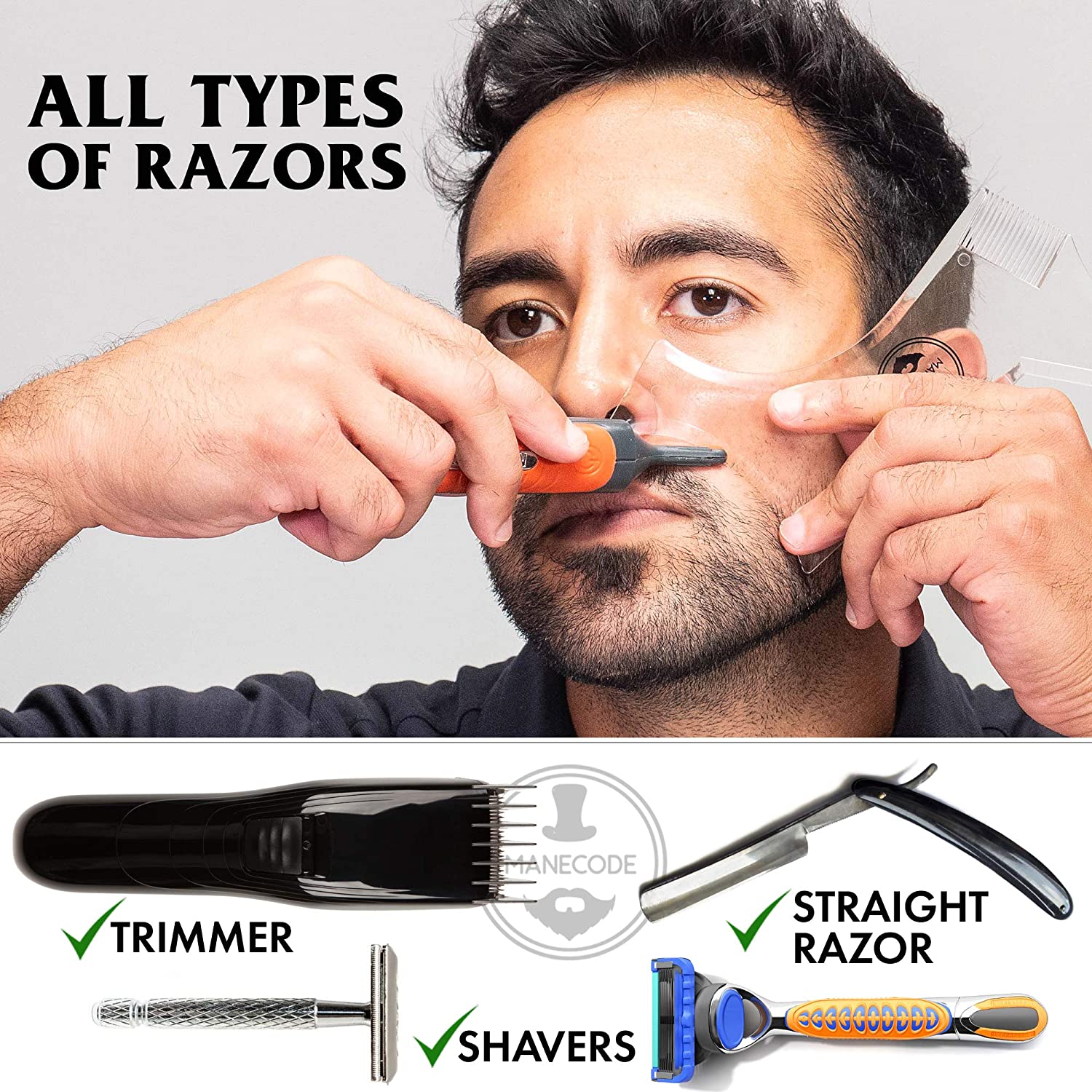 beard shaper template pdf