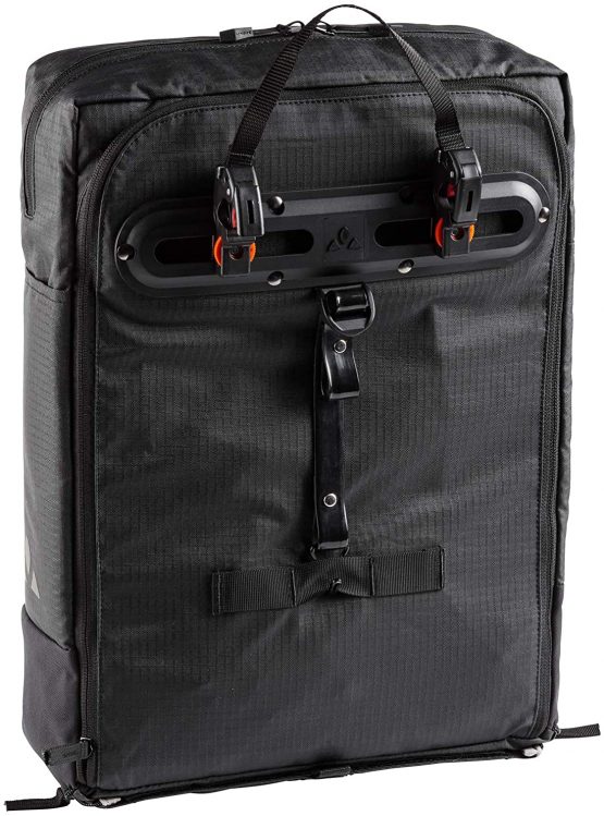 Vaude Cyclist Pack Waxed Backpack Unisex Backpack - Black, One Size - Image 2