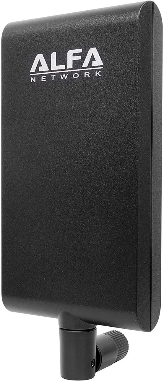 Alfa Network APA-M25 dual band 2.4GHz/5GHz 8 / 10dBi high gain directional indoor panel antenna with RP-SMA connector (compare to Asus WL-ANT-157)
