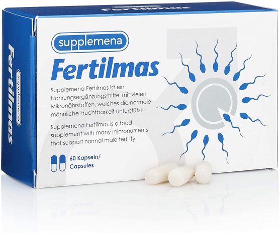 Male Fertility Supplements With Selenium And Vitamins 60 X 100 Natural Vegetarian Capsules 3379