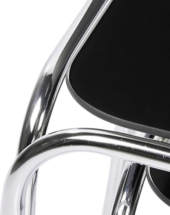 ASPECT Lisbon SETOF 3 Nesting Side END Tables, Black - Image 4