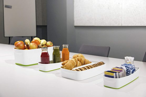 Leitz 52581054 MyBox Organiser Tray Long, Storage, Waterproof, White/Green - Image 4