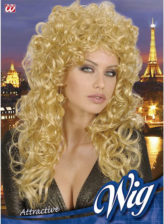 Attractive - Blonde Wig for Hair Accessory Fancy Dress - Image 3