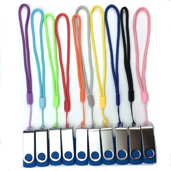 Yaxiny Hand Wrist Strap Lanyard for Cell Phone, USB Flash Drive, Mp3, Mp4, Mini Camera (50pcs, Mix Color) - Image 4