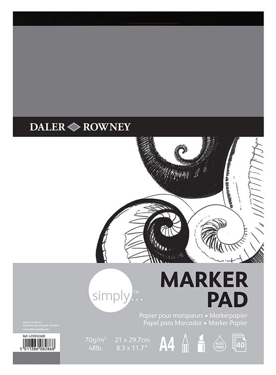 Simply Marker Pad A4 70G 40SH
