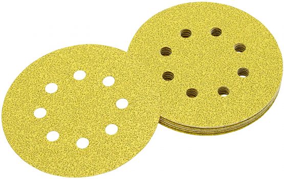 Dewalt DT3102-QZ DT3102-QZ-Discos para lijadoras rotorbitales de 125 mm, Colour, Size