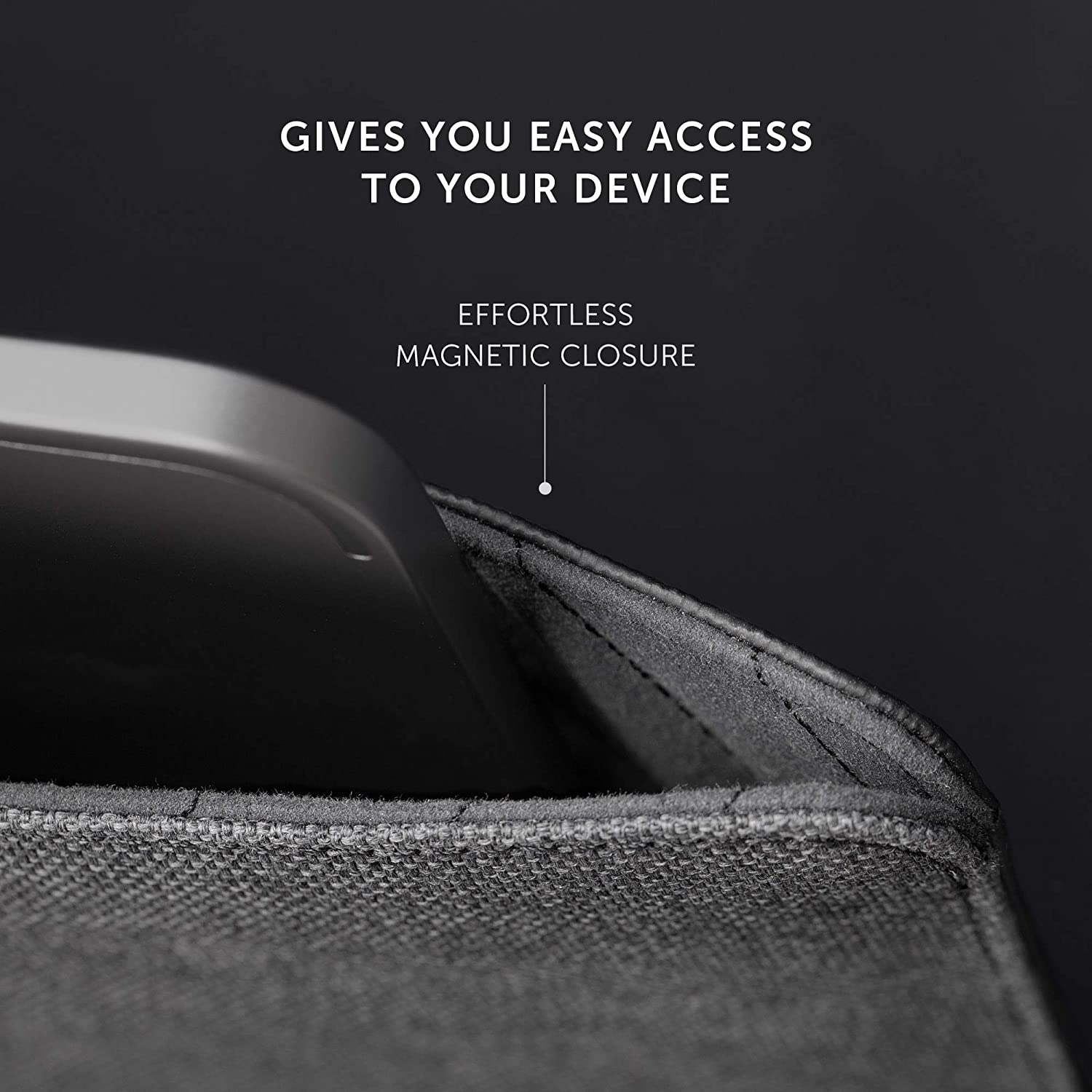 Native Union Stow 11" Tablet Sleeve, Sleek & Slim Premium Sleeve Compatible with iPad Pro 11”, iPad Air 10.5” - Image 3