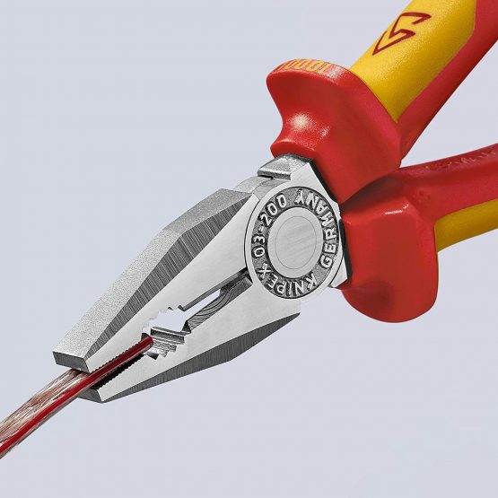 KNIPEX Combination Pliers 1000V-insulated (200 mm) 03 06 200 - Image 4