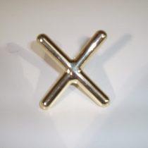 BRASS CROSS REST NO FEET