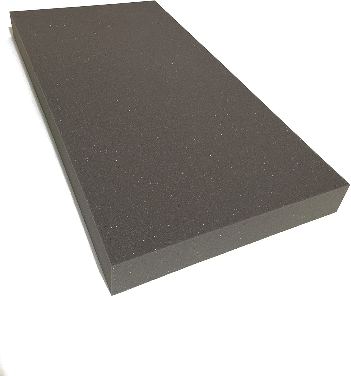 Advanced Acoustics 4" Acousti-Slab Studio Foam 2ft by 4ft Panel Acoustic Treatment, Grey