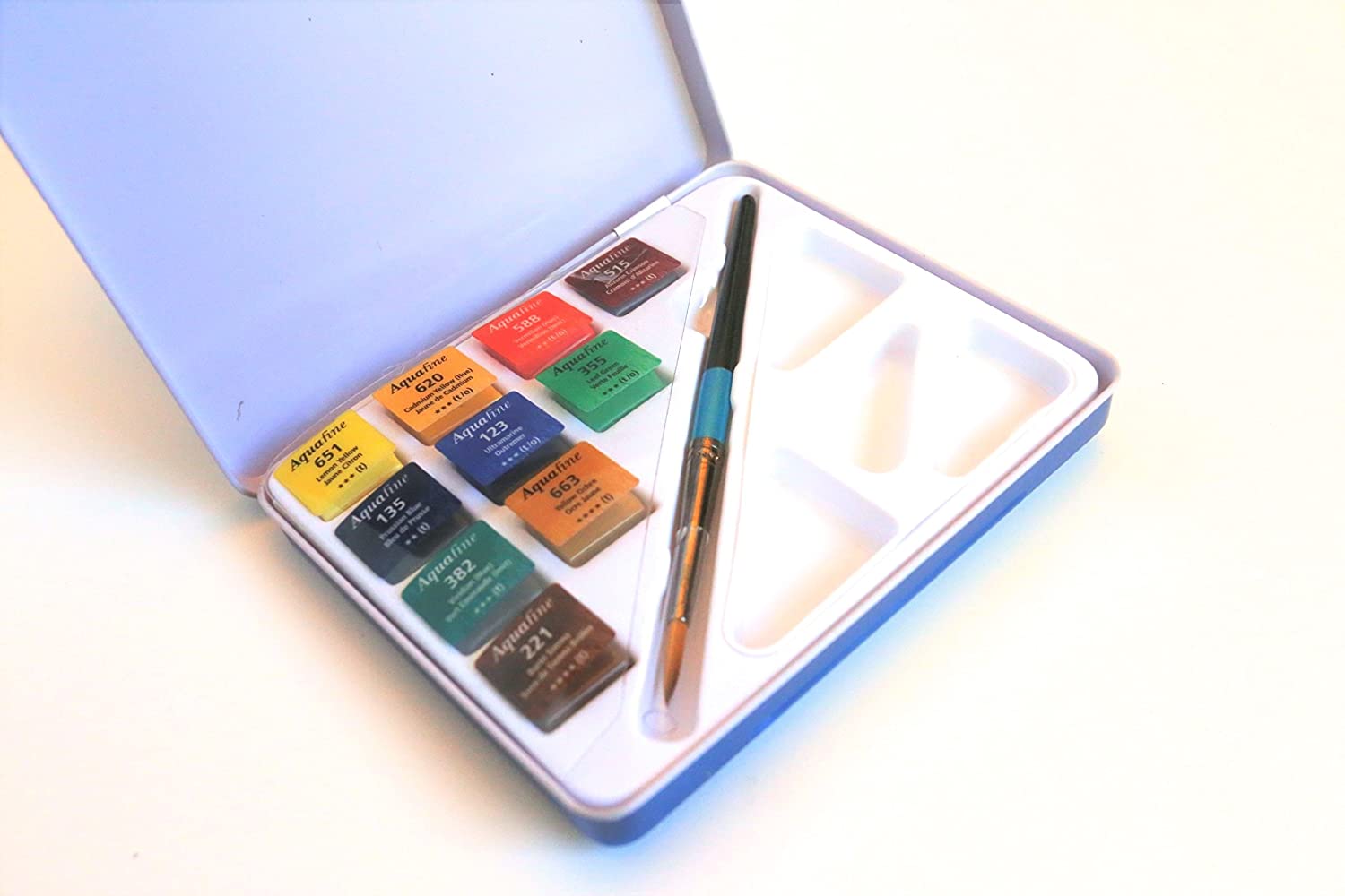 DR Aquafina 10 Half Pan Mini, XDAA910, Multicolour, 54.4 g (Pack of 1) - Image 4