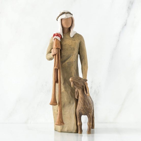 Willow Tree Zampognaro Shepherd Figurine - Image 2