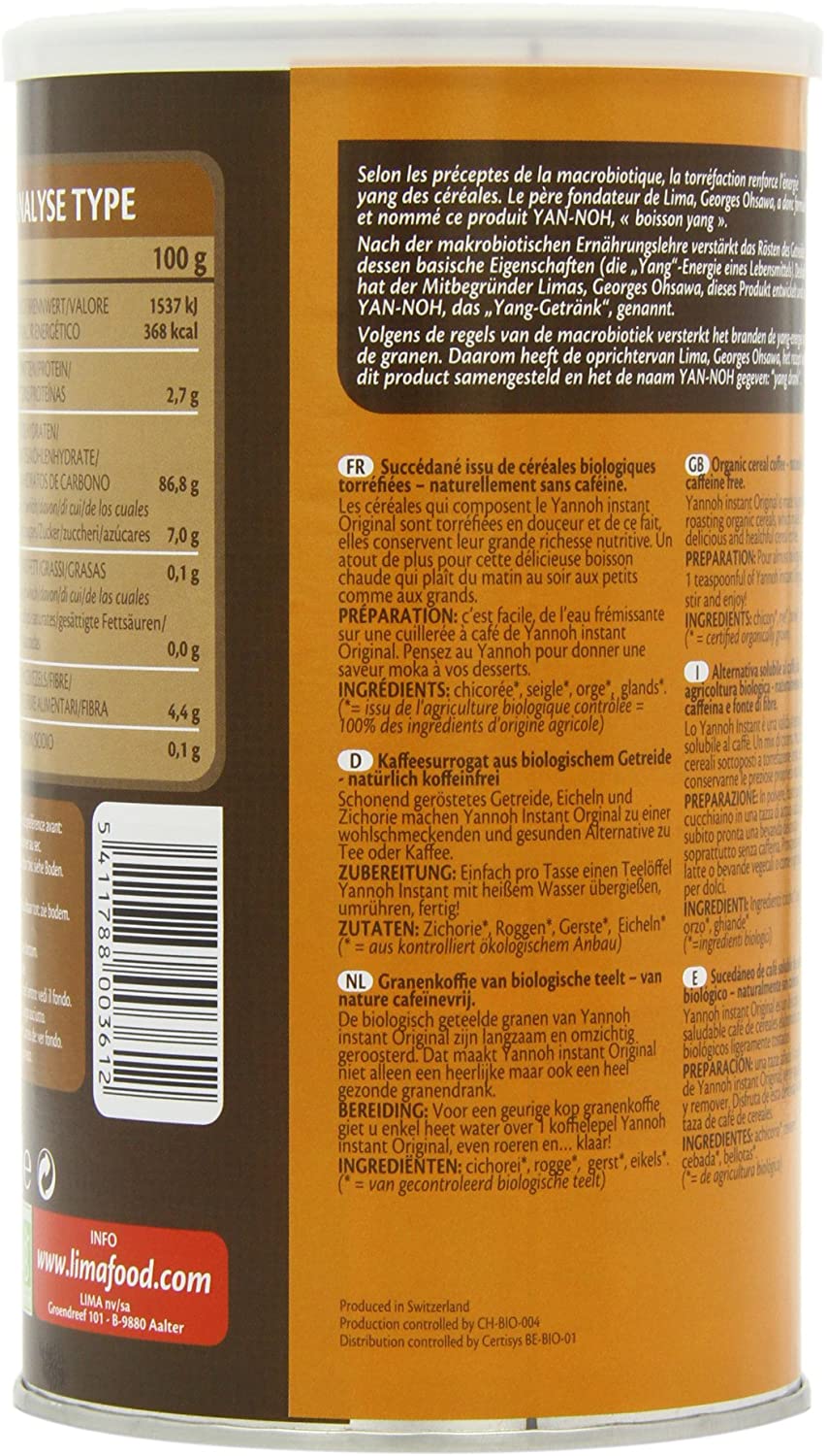 Lima Organic Yannoh Instant 250 g (Pack of 2) - Image 4