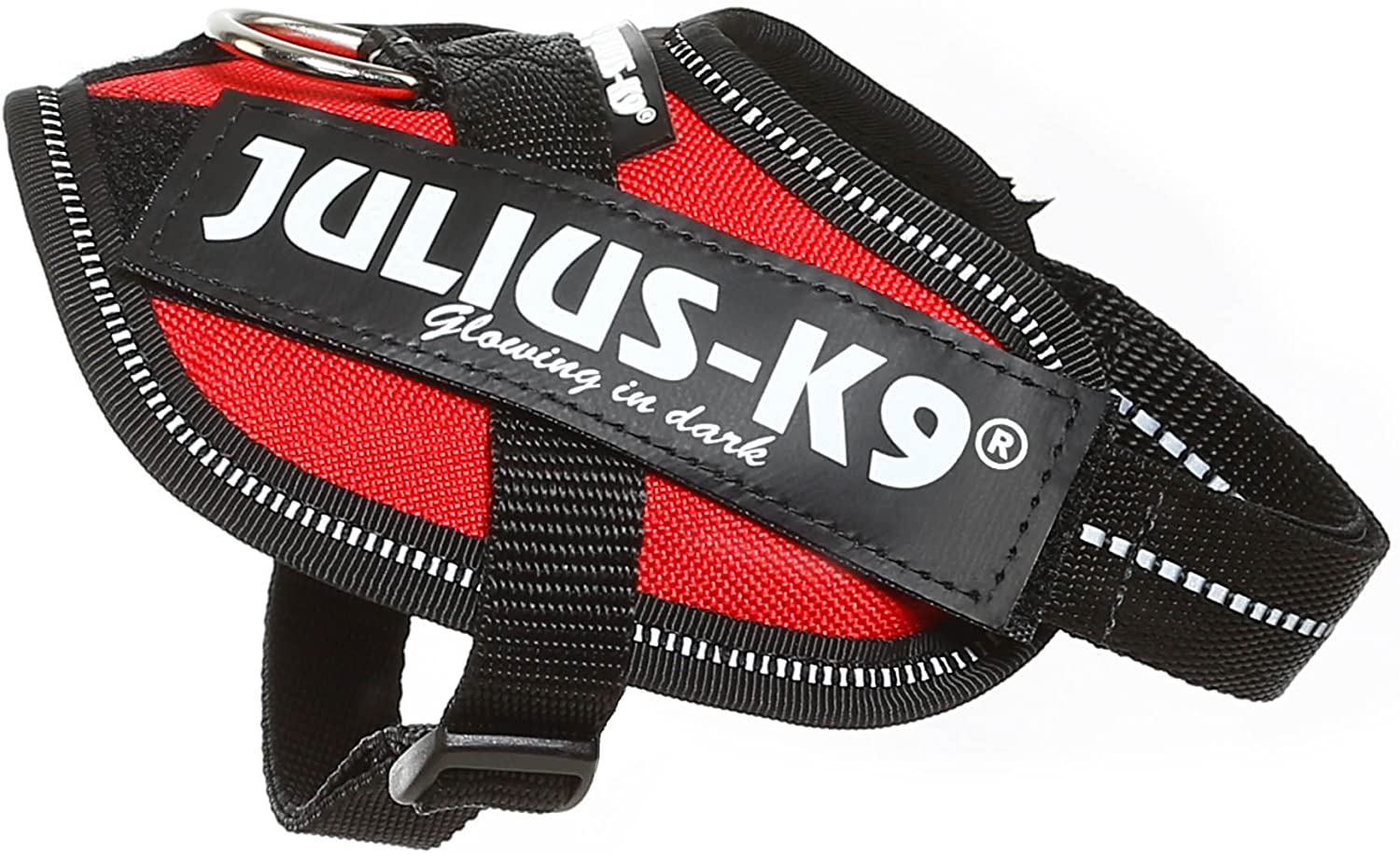 Julius-K9, 16IDC-R-B2, IDC Powerharness, dog harness, Size: Baby 2, Red - Image 3